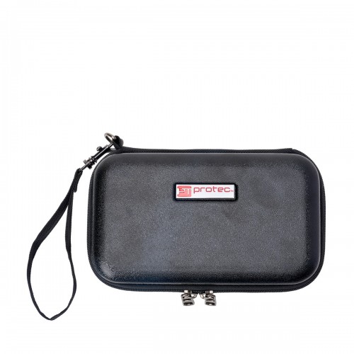 Protec Trumpet Mouthpiece Case - Micro Zip, 6-Piece, Black (BM214)