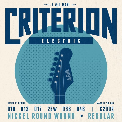 La Bella Electric Guitar Strings - Criterion Series