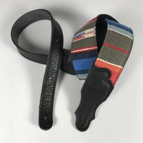 Franklin 2" Saddle Blanket Guitar Strap - Black