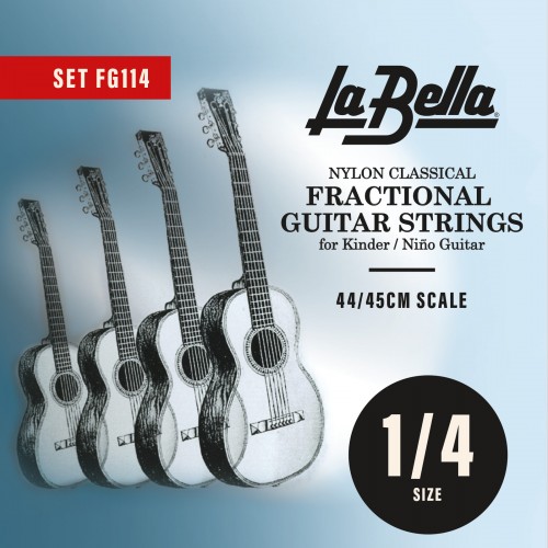 La Bella Classical Guitar Strings - Fractional Series