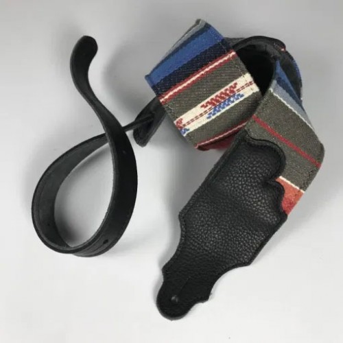Franklin 3" Saddle Blanket Guitar Strap - Black