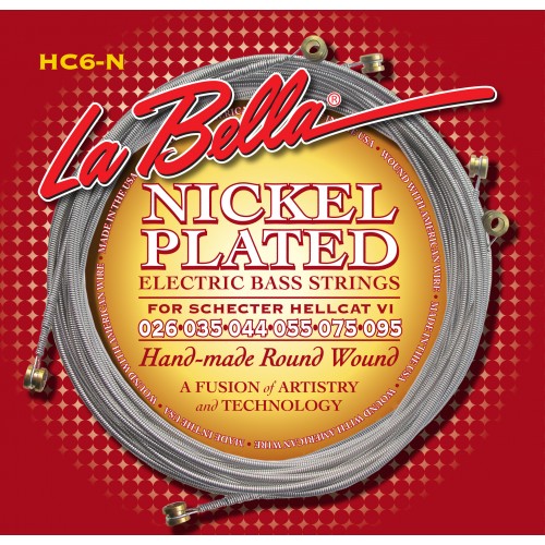 La Bella Electric Guitar Strings - Hellcat VI Baritone Series