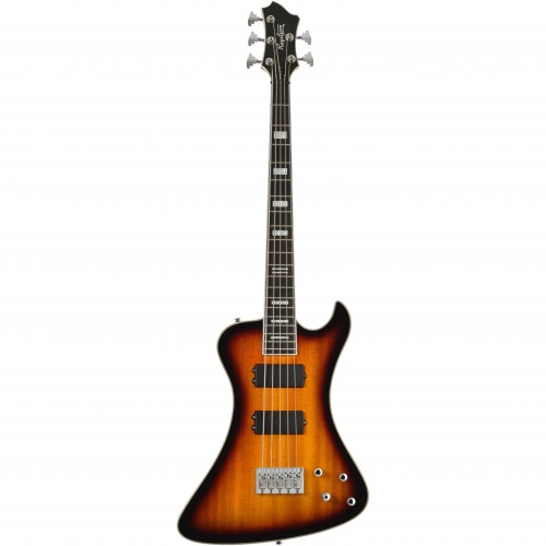 Hagstrom Nekromant 5 Bass - Tobacco Sunburst - NEW