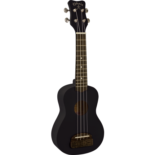 Kohala Tiki KT-SBK Black Soprano Ukulele