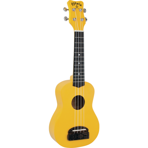 Kohala Tiki KT-SYE Yellow Soprano Ukulele