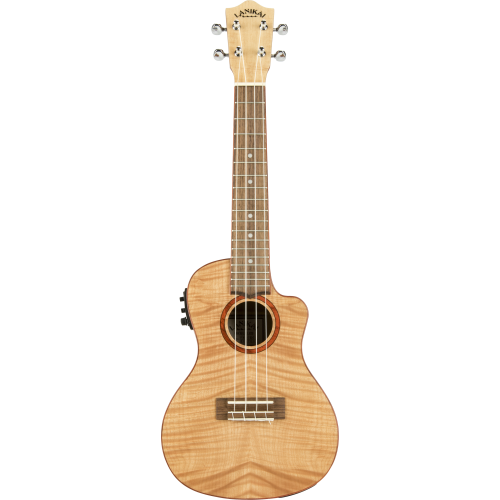 Lanikai Flame Maple FM-CEC Electric Concert Ukulele