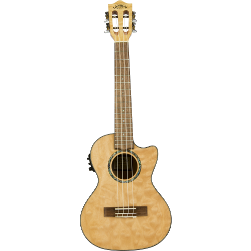 Lanikai Quilted Maple QM-NACET Electric Natural Tenor Ukulele
