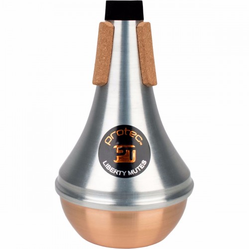 Protec Trumpet Mute - Liberty, Straight - Aluminium / Copper End (ML101)