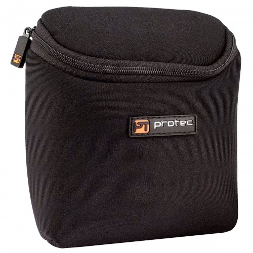 Protec Tuba/Tenor Saxophone Mouthpiece Pouch - Neoprene, 3-Piece, Black (N276)