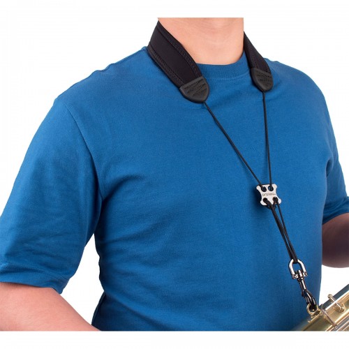 Protec Neoprene Saxophone Neck Strap with Strong Cord & Metal Snap - 22" Regular (NC310M)