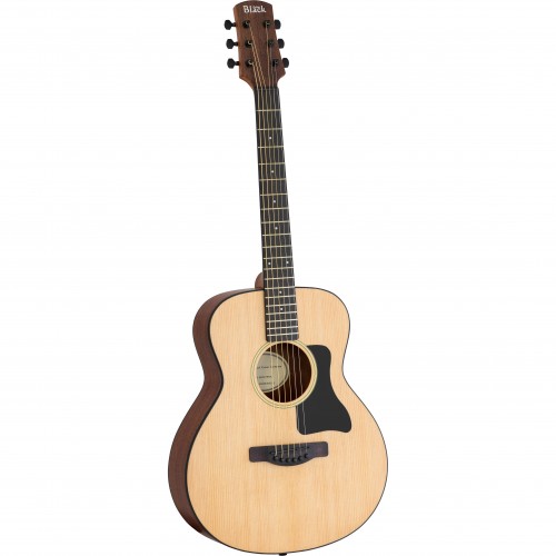 Adam Black O-2TE Spruce Travel Electro Acoustic with Gigbag - Natural