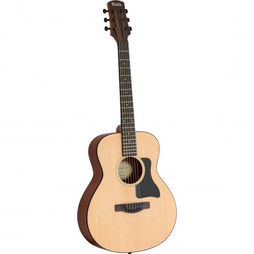 Adam Black O-2T Spruce Travel Acoustic Guitar with Gigbag - Natural