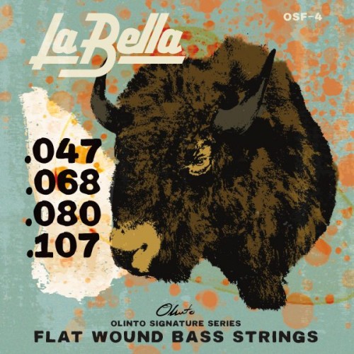 La Bella Olinto Signature Flats Bass Strings
