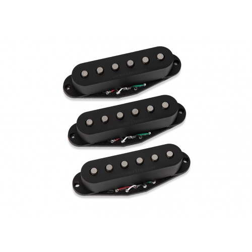 Seymour Duncan Hot Chicken for Strat Set - Black