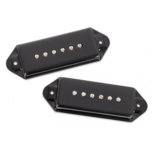 Seymour Duncan P90 Silencer Vintage Set - Black Dog Ear