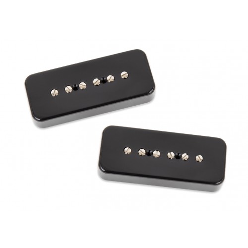Seymour Duncan P90 Silencer Hot Set - Black Soapbar