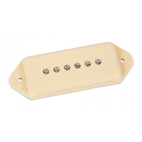 Seymour Duncan P90 Silencer Hot Bridge - Cream Dog Ear
