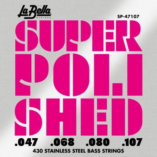 La Bella Super Polished Bass Strings