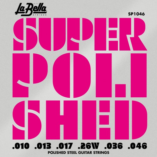 La Bella Super Polished Guitar Strings