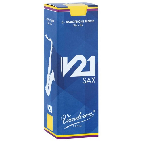 Vandoren V21 Tenor Sax, Box of 5 - Strength 3.5