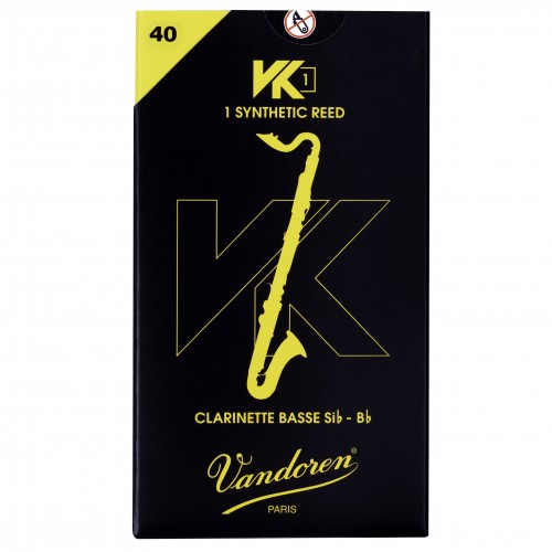 Vandoren Synthetic VK1 Bass Clarinet Reed - Strength 40