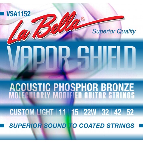 La Bella Acoustic Guitar Strings - Vapor Shield Series