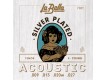 La Bella Acoustic Guitar Strings - Silver Plated