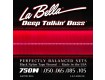 La Bella Bass Guitar Strings - Nylon Tape Wound
