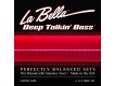 La Bella Bass Guitar Strings - Danelectro Longhorn Style Deep Talkin' Bass
