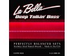 La Bella Bass Guitar Strings - Danelectro Longhorn Style Deep Talkin' Bass