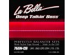 La Bella Bass Guitar Strings - Nylon Tape Wound
