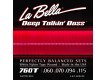 La Bella Bass Guitar Strings - Nylon Tape Wound