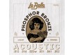 La Bella Acoustic Guitar Strings - Phosphor Bronze Series