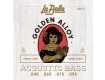 La Bella Golden Alloy Series Acoustic Bass Strings