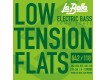 La Bella Bass Guitar Strings - Low Tension Flexible Flats